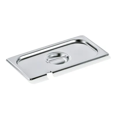Produktbild von GN 1/3 Deckel mit Löffelaussparung GN 90