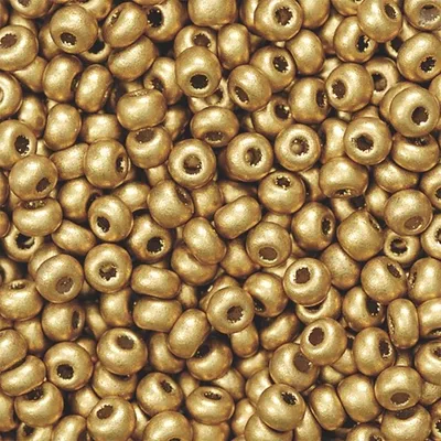 Produktbild von Rocailles 2,5 mm ocker VE=6x13g