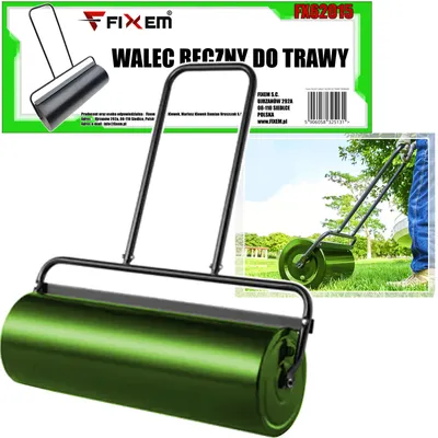 Produktbild von Rasenwalze FX62015 900x300 mm, befüllbar mit Wasser oder Sand, max. 80 kg