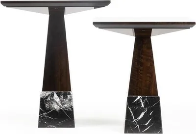Immagine prodotto di Tavolino marrone 2x set soggiorno completo tavolino da caffè tavolino da caffè