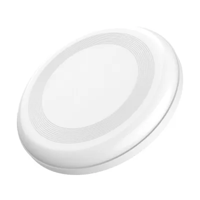 Obrázok produktu pre Frisbee disk "Space Flyer" Ø 22 cm - Hádzací disk ideálny pre deti, dospelých alebo ako frisbee pre psov - Hračka do záhrady, na pláž a k vode - Biely