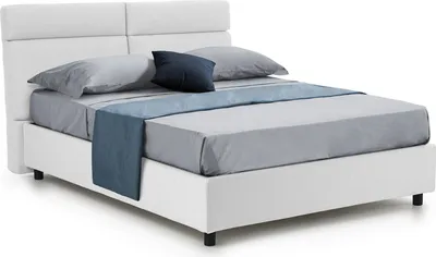 Produktbild von Annus - Doppelbett, Weiß, Matratze inkl.  Italy