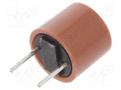 Image de 2 x Fusible : Type à fusion, 2,5A, à action retardée, 250 VAC. Pas de montage : 5,08 mm. Référence : 887121. Fusibles