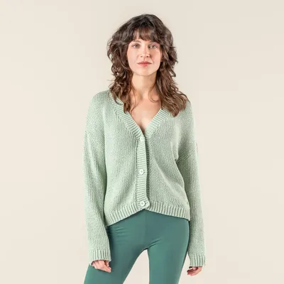 Produktbild von Damen-Strickjacke „Rosanna“ in Ambrosia von Living Crafts
