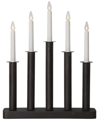 Imagen del producto de Star Trading 644-86, Figura decorativa luminosa, color , IP20, color blanco, 5 bombillas, casquillo E10