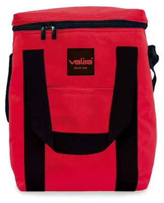 Thermische Tasche 16 L, 25x35x20 cm, rot, wasserdicht