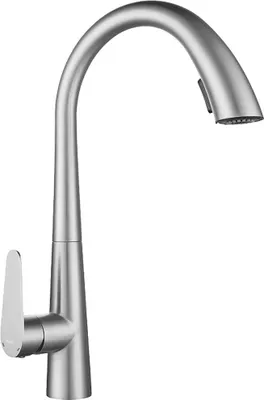 Produktbild von Rea Küchenarmatur Ross Brush Nickel Inox
