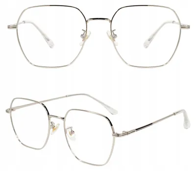 Produktbild von Theblogshop JAY Damen Metall Brille ohne Sehstärke Blaulichtfilter