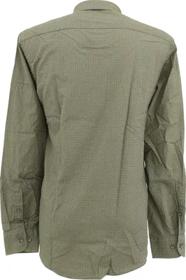 Produktbild von 30715 Casa Moda, ,  Herren langarm Hemd, Popeline, blau beige gemustert, XL