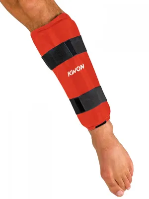 Produktbild von Karate Schienbeinschützer CE. in versch. Farben rot M