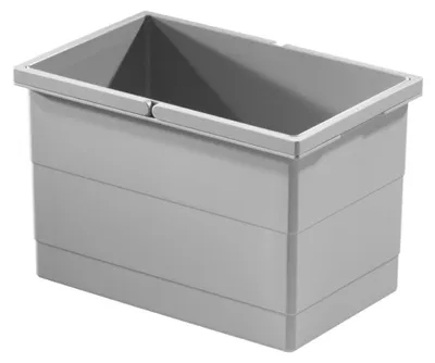 Immagine prodotto di Cestino interno Hailo 1073979 grigio chiaro 350 x 226 x 220 mm 2 maniglie