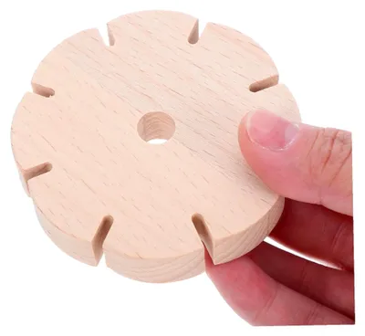 Produktbild von Flechtmaschine aus Holz für DIY-Bastelprojekte