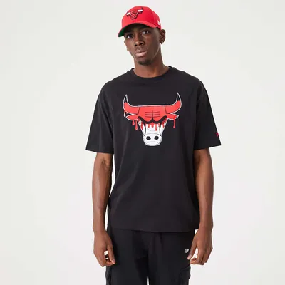 Produktbild von New Era NBA Drip Logo T-Shirt Chicago Bulls black XL