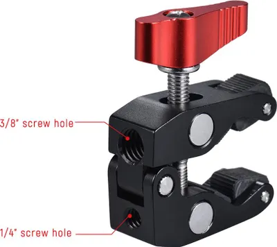 Image de Andoer Krabbenzange Clip Super Clamp mit 1/4