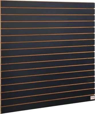 Zdjęcie produktu dla Panel slatwall 122x61 czarny 2 szt organizer garaż