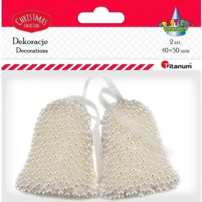 Image de Pendentifs clochettes 40 x 50 mm, lot de 2 - Titanum