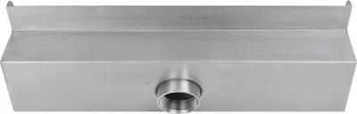 Immagine prodotto di Fontana a Cascata per Giardino Rettangolare Acciaio Inox 45 cm