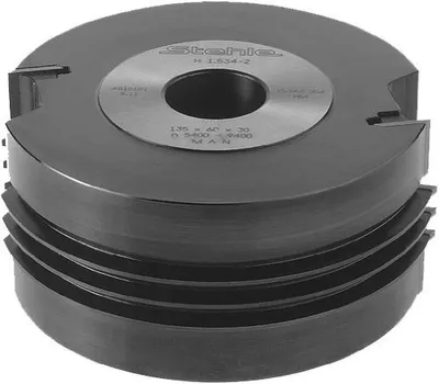 Produktbild von 1534-2 Verleimprofil-Messerkoepfe 135x50x30mm Z=2 N [N]