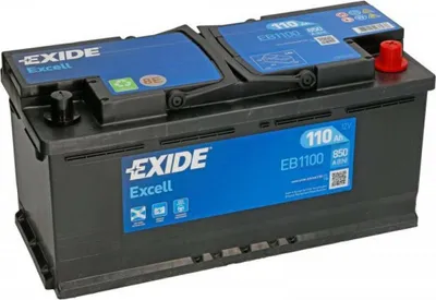 Produktbild von Exide EB1100 Excell 12V 110Ah 850A