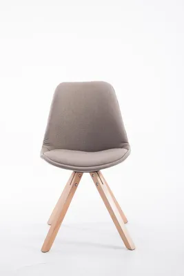 Produktbild von Besucherstuhl HLO-CP8 Stoff Natura Square  taupe