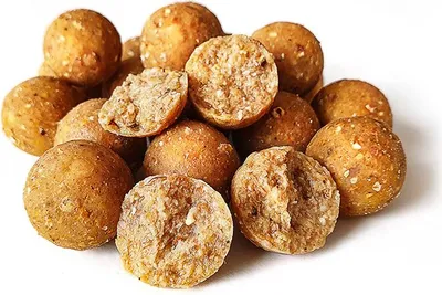 Produktbild von Tigernüsse Crunch Karamell Boilies 2,5KG | Karpfen futter