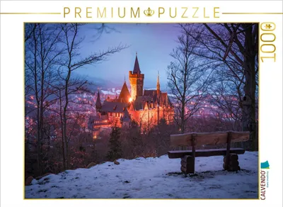 Produktbild von CALVENDO Puzzle Schloss in Wernigerode | 1000 Teile Lege-Größe 64x48cm Foto-Puzzle für glückliche Stunden