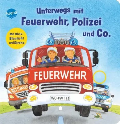 Obrázek produktu pro Unterwegs mit Feuerwehr, Polizei und Co.