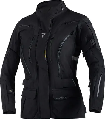 Produktbild von Rebelhorn Hardy II Damen Motorrad Textiljacke Farbe: Schwarz, Grösse: S