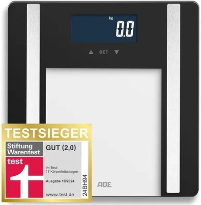 Productafbeelding van Digitale weegschaal voor het meten van lichaamsvet, BMI, spiermassa, gewicht en meer, tot 200 kg