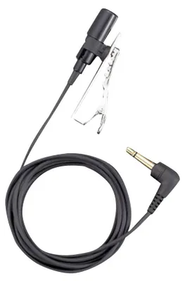 Produktbild von Olympus ME-15 Tie Clip Microphone 3.5mm, -42 dB, 100 - 12000 Hz, 2200 Ohm, Kabelgebunden, 1 m, 1,5 V