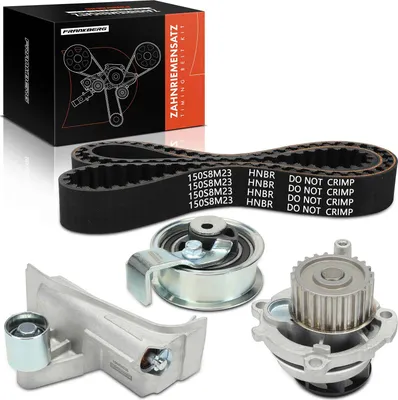 Image de Frankberg 1x Kit de distribution Courroie de distribution Pompe à eau pour VW Passat Variant 3B3 2.0L 2001-2005