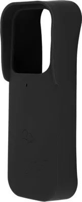 Image de T�� sonnette Couverture de protection Boîtier en silicone anti-poussière pour Blink A363 Noir