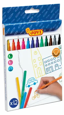 Immagine prodotto di Pennarelli Jovi Sottili Tintpatrone 12 pz