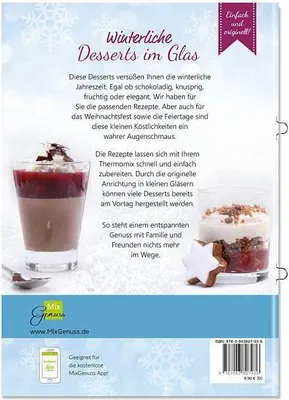 Obrázek produktu pro Winterliche Desserts im Glas
