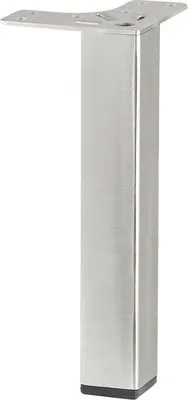 Produktbild von Tarrox Möbelfuß eckenbündig 15 cm 24 x 24 mm, Edelstahl Nachbildung