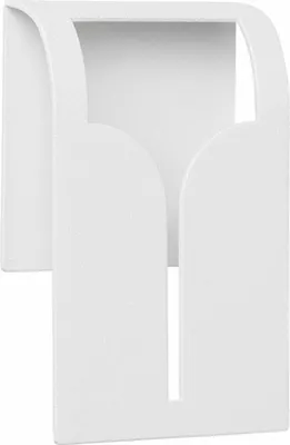 Immagine prodotto di Blomus Handtuchklemme Bogo, Handtuchhalter, Wandklemme, Stahl pulverbeschichtet, White, 64184