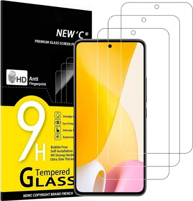 Produktbild von Panzer Schutz Glas Xiaomi 12 Lite 3 Stück 9H Härte 0.33mmUltra-klar