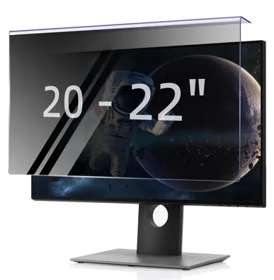 Immagine prodotto di Elzusha - Filtro per la privacy per monitor da 20-22 pollici con protezione