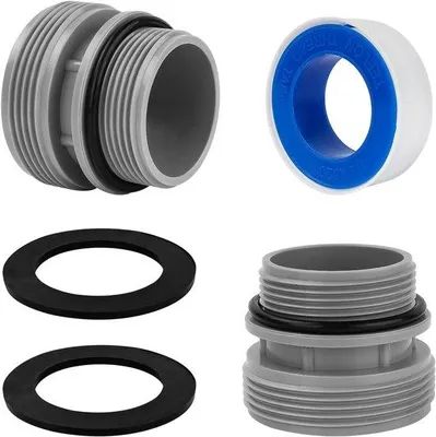 Produktbild von Verloopadapter 40mm nach 1 1/2", für Außenbecken und Schwimmbäder