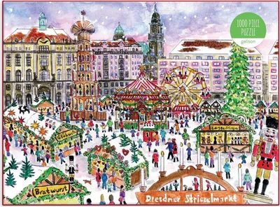 Produktbild von GALISON Puzzle Weihnachtsmarkt in Dresden 1000 Teile
