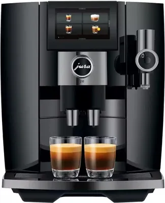 Image de JURA J10, machine à expresso, 1,9 litre, grains de café, café moulu, broyeur intégré, 1450 W, noire