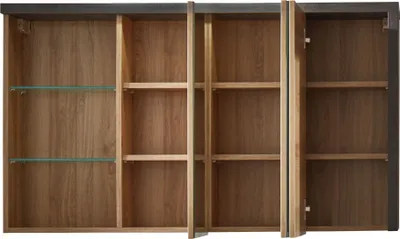 Produktbild von trendteam Bad Spiegelschrank Bay Eiche Riviera Honig 123 x 71 x 18 cm
