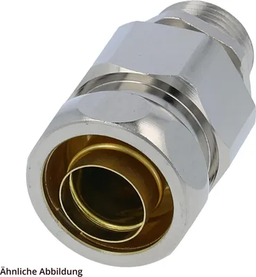 Produktbild von FLEXA USZ-M Metallverschraubung gerade Gewinde M50x1,5 für Schlauch-Außendurchmesser 45,0mm für