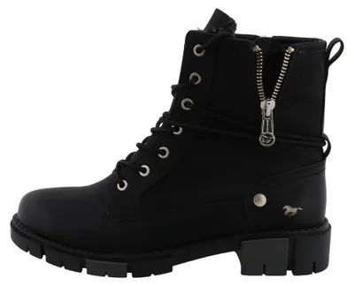 Image de Mustang Veterschoenen Hoog  Veterschoenen Hoog - zwart - Maat 37