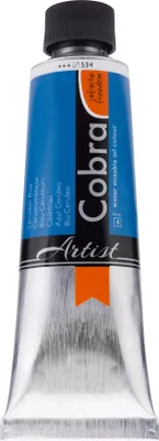 Image de Cobra Artist Peinture à l'huile miscible à l'eau Tube 150 ml Bleu Cölin 534