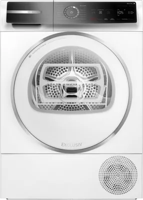 Produktbild von Bosch Serie 8 WQB246D91, Freistehend, Frontlader, Kondensation, Weiß, Tasten, Links