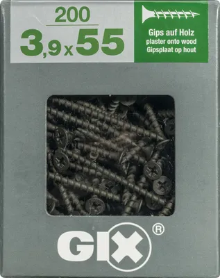 Produktbild von Spax Schnellbauschrauben 3.9 x 55 mm PH 2 Grobgewinde - 200 Stk.