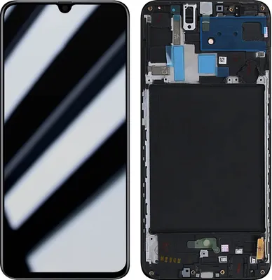 Immagine prodotto di Set completo per schermo LCD Samsung A70 + touchscreen + custodia - Nero