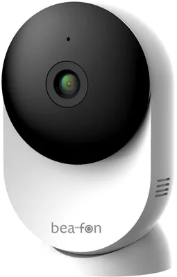 Produktbild von Beafon Flexy 2F, IP-Sicherheitskamera, Drinnen, Verkabelt & Kabellos, Amazon Alexa & Google Assistant, Tisch/Bank, Schwarz, Weiß