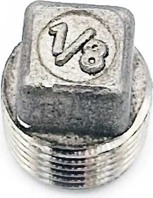Produktbild von 1/8" MZ-Randstopfen, Edelstahl